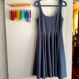 Anthropologie Hutch Eyelet Dress - Size Medium